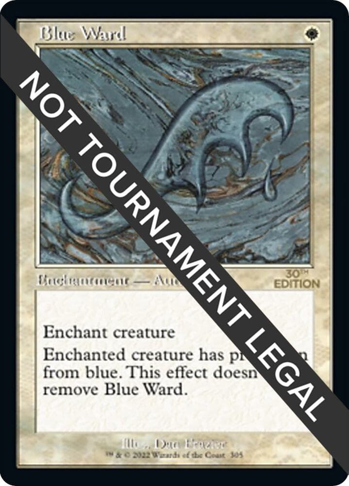 Blue Ward (Retro Frame)