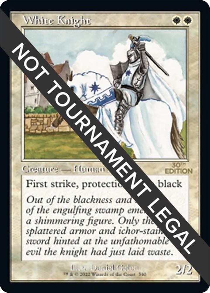 White Knight (Retro Frame)