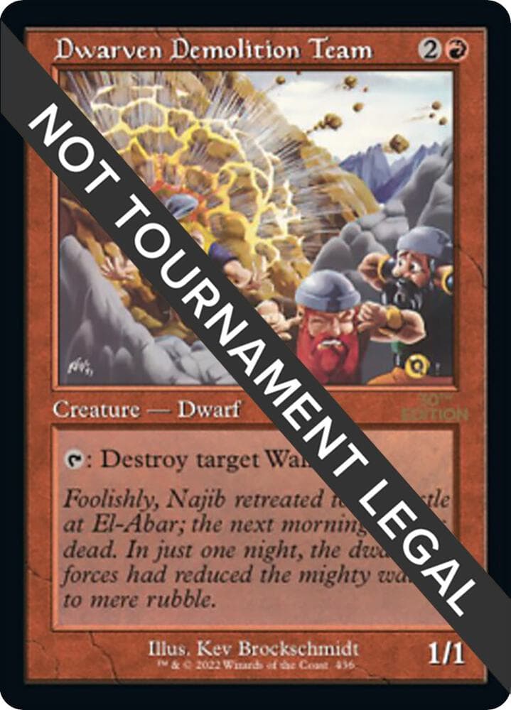 Dwarven Demolition Team (Retro Frame)