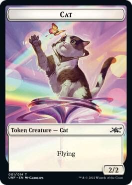 Cat // Treasure (13) Double-sided Token