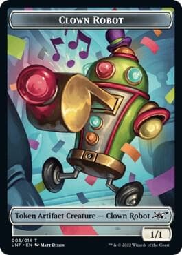 Clown Robot (003) // Storm Crow Double-sided Token