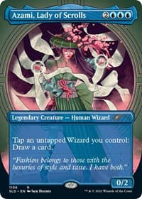 Azami, Lady of Scrolls (Borderless)