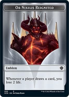 Emblem - Ob Nixilis Reignited Double-Sided Token