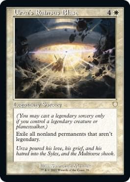 Urza's Ruinous Blast (Retro Frame)
