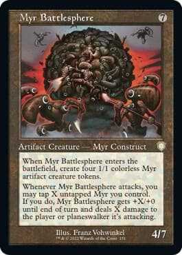 Myr Battlesphere (Retro Frame)