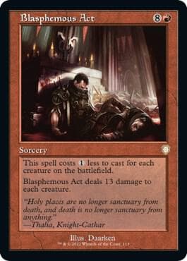 Blasphemous Act (Retro Frame)