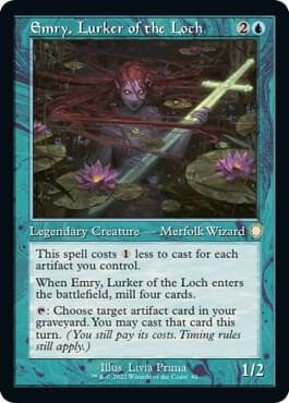 Emry, Lurker of the Loch (Retro Frame)