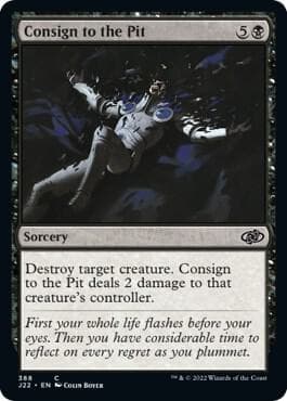 Consign to the Pit