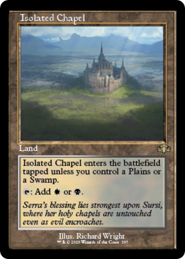 Isolated Chapel (Retro Frame)