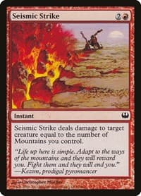 Seismic Strike