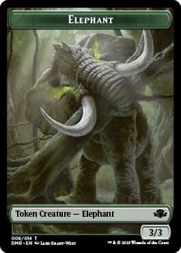 Elephant // Cat (008) Double-Sided Token