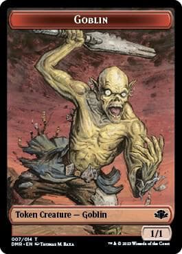 Goblin // Cat (008) Double-Sided Token