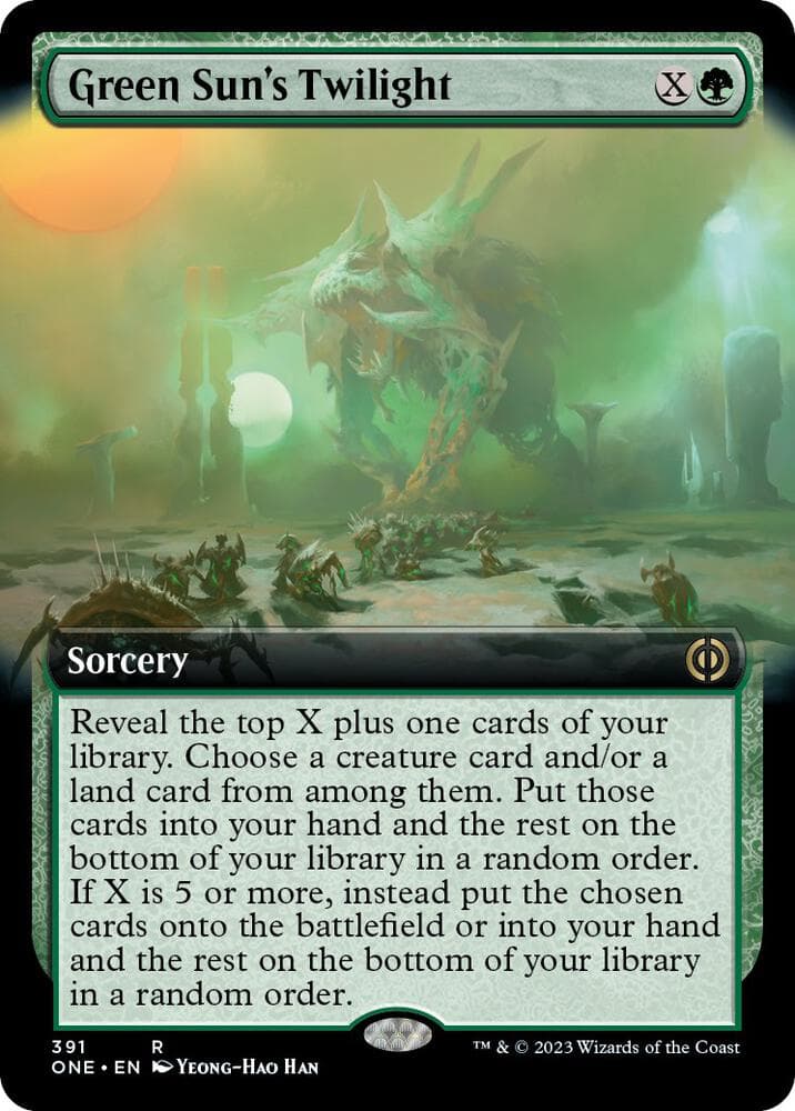 Green Sun's Twilight (Extended Art)