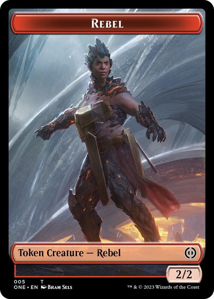 Rebel // Cat Double-Sided Token