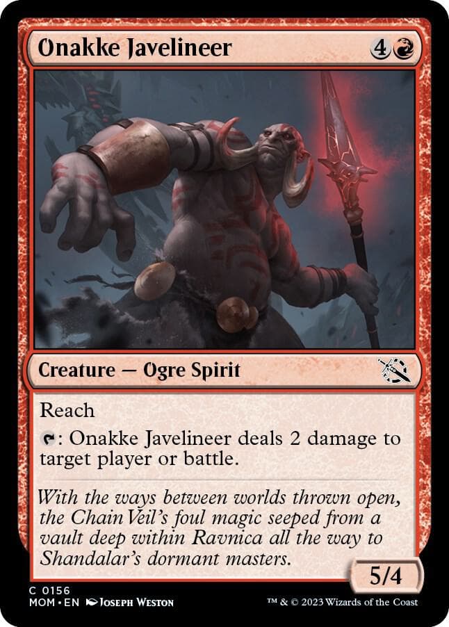 Onakke Javelineer