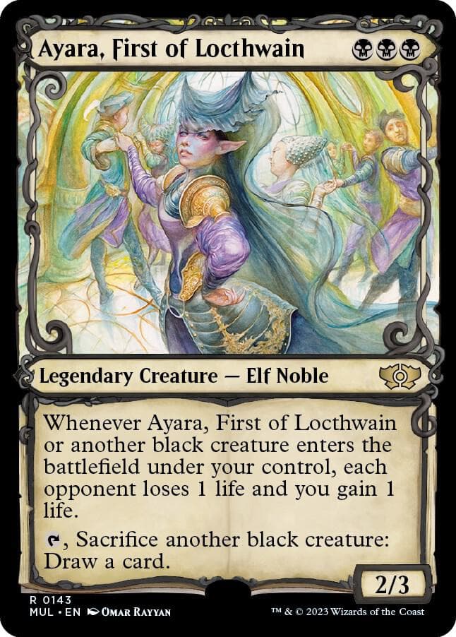 Ayara, First of Locthwain (Halo Foil)