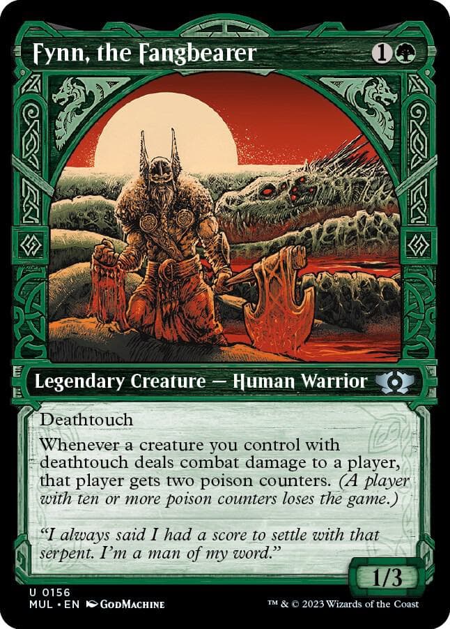 Fynn, the Fangbearer (Halo Foil)