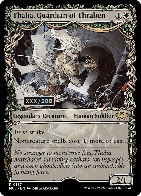 Thalia, Guardian of Thraben (Serial Numbered)