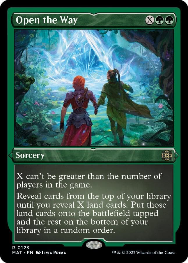 Open the Way (Foil Etched)