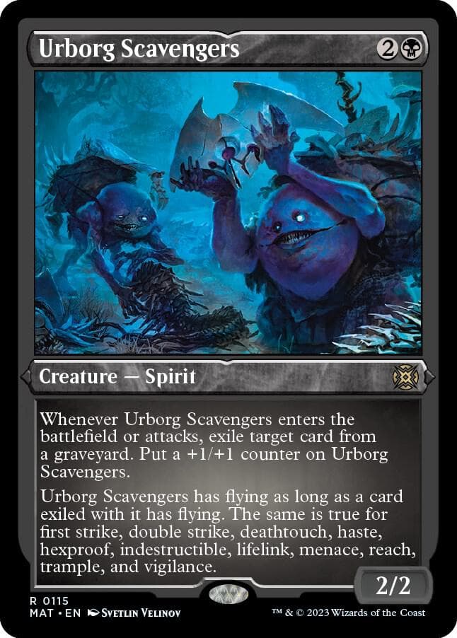 Urborg Scavengers (Foil Etched)