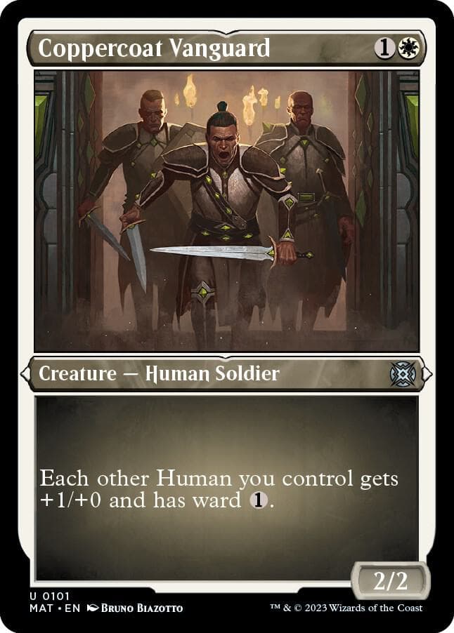 Coppercoat Vanguard (Foil Etched)