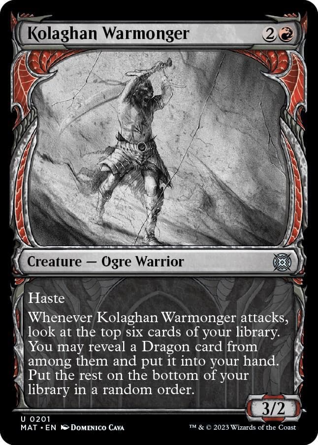 Kolaghan Warmonger (Halo Foil)