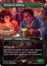Delighted Halfling (Borderless)