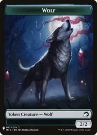 Wolf // Vampire Double-Sided Token