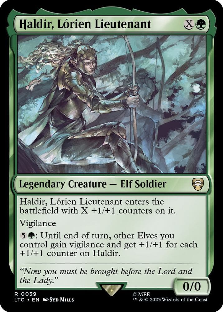 Haldir, Lorien Lieutenant