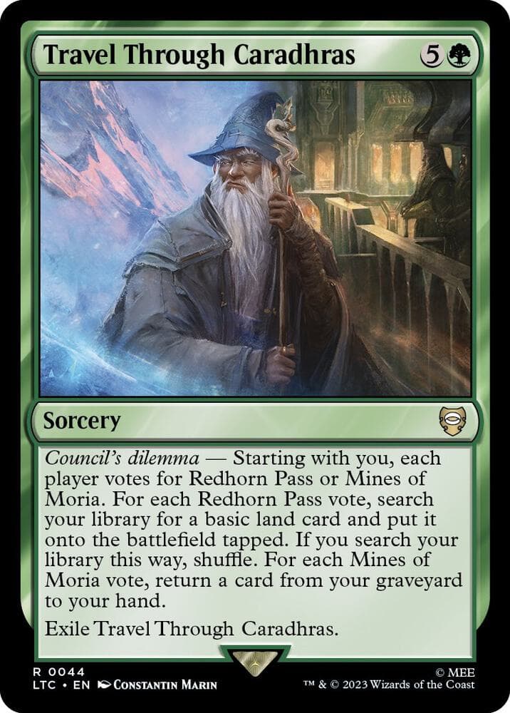 Travel Through Caradhras