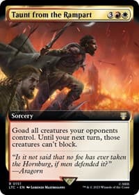 Taunt from the Rampart (Extended Art)