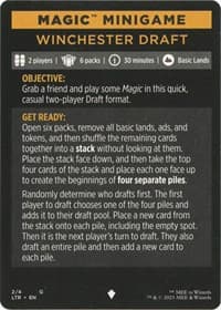 Magic Minigame: Winchester Draft