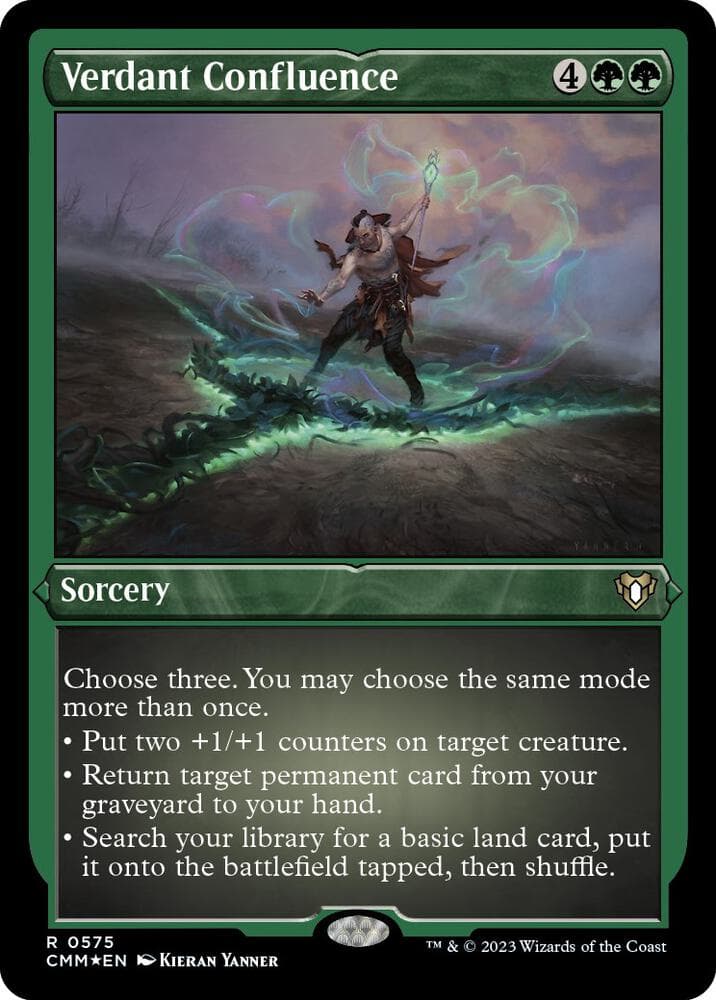 Verdant Confluence (Foil Etched)