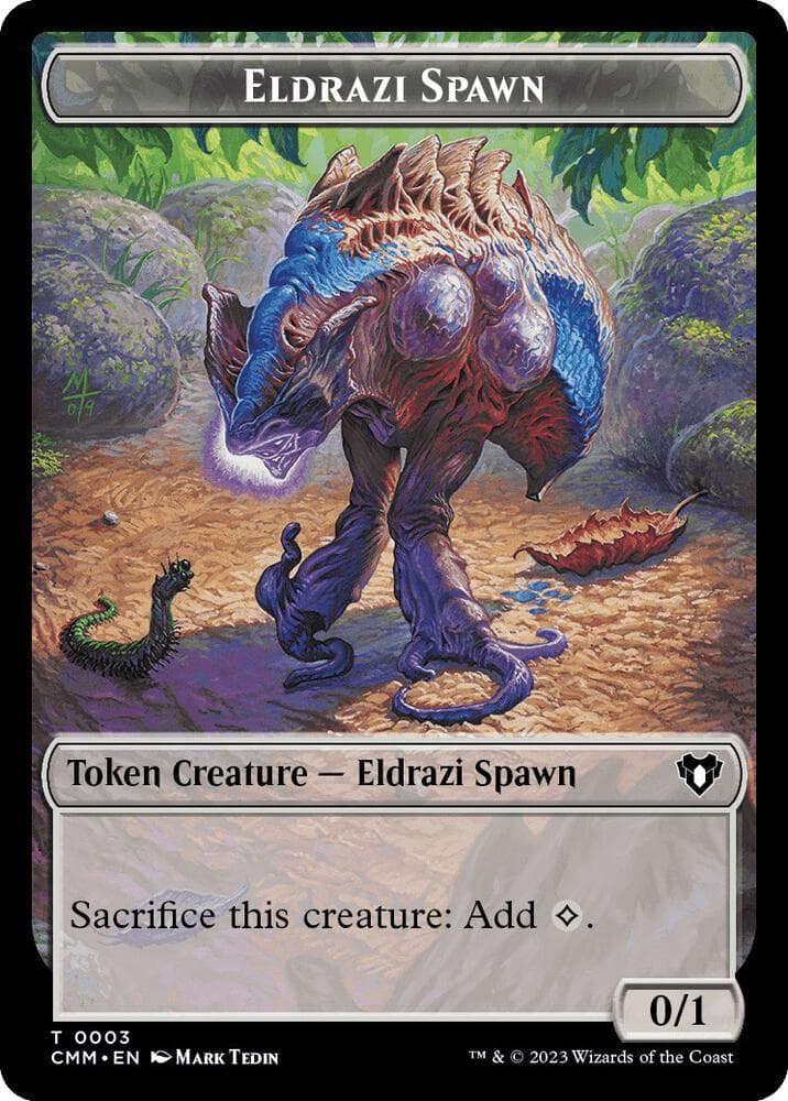 Eldrazi Spawn // Phyrexian Germ Double-Sided Token