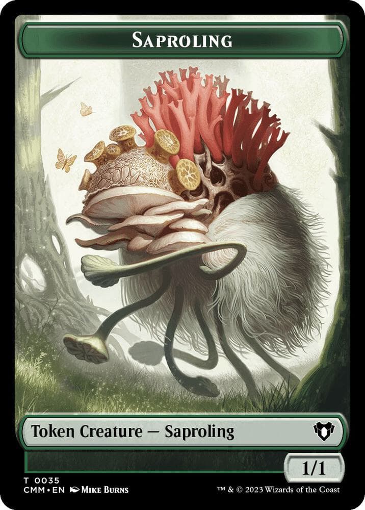 Saproling // Phyrexian Germ Double-Sided Token