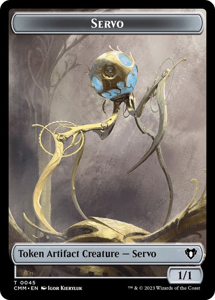 Servo // Rat Double-Sided Token