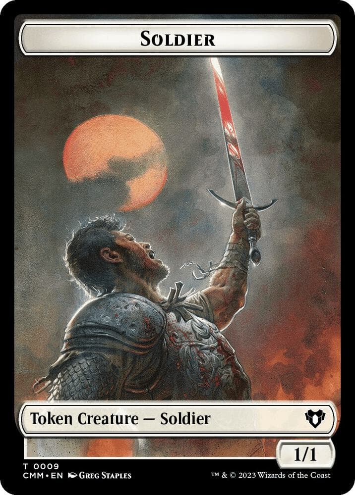 Soldier // Myr Double-Sided Token