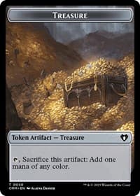 Treasure // Demon Double-Sided Token