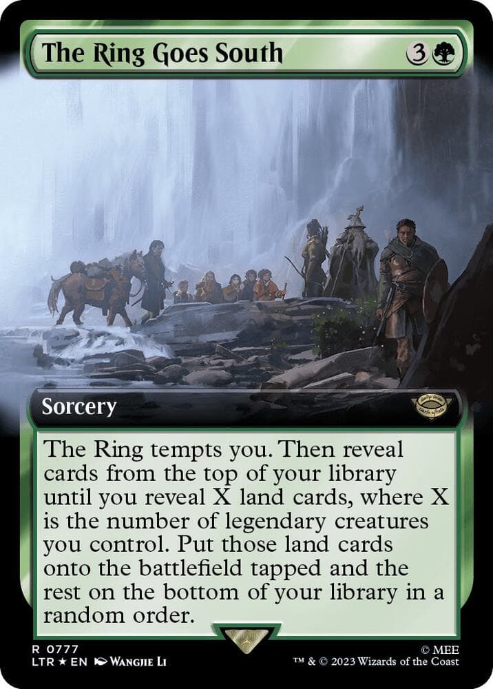 The Ring Goes South (Extended Art) (Surge Foil)