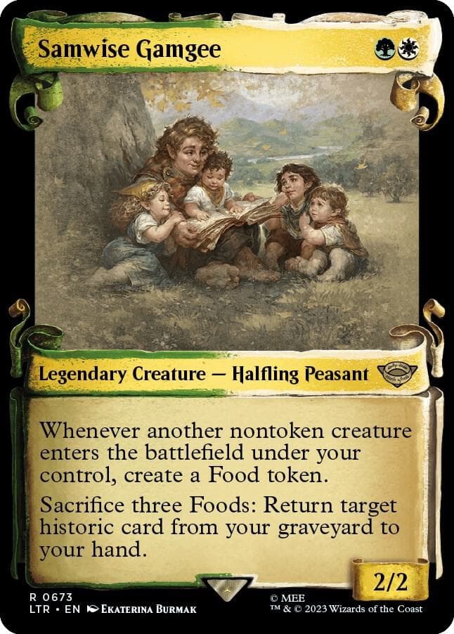 Samwise Gamgee (Showcase Scrolls)