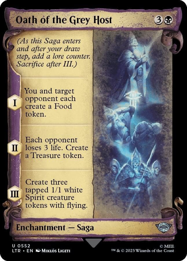 Oath of the Grey Host (Showcase Scrolls)