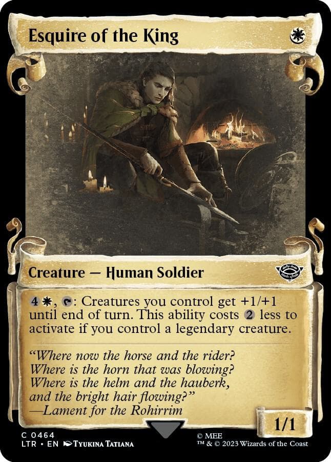 Esquire of the King (Showcase Scrolls)
