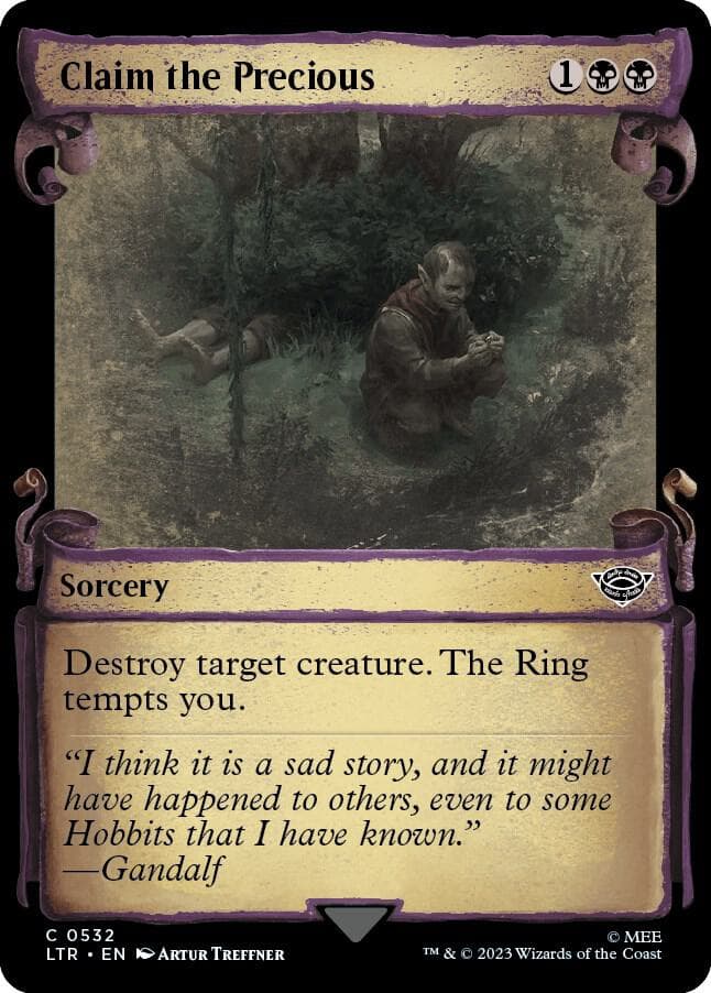Claim the Precious (Showcase Scrolls)