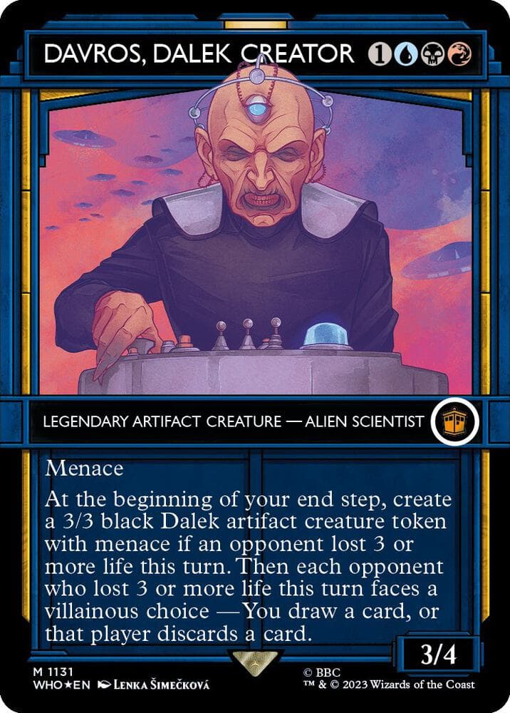 Davros, Dalek Creator (Showcase) (Surge Foil)