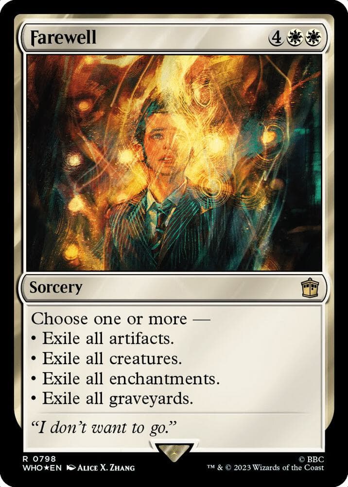 Farewell (Surge Foil)