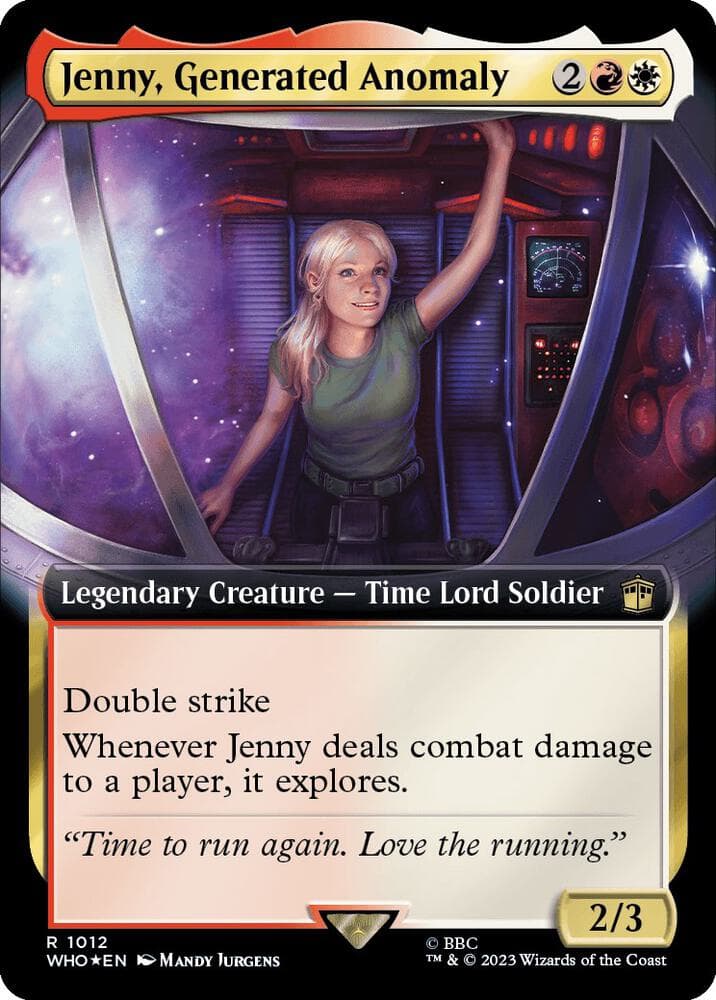 Jenny, Generated Anomaly (Extended Art) (Surge Foil)