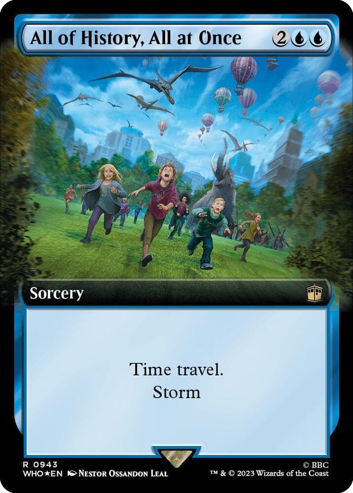All of History, All at Once (Extended Art) (Surge Foil)
