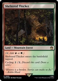 Sheltered Thicket (Surge Foil)