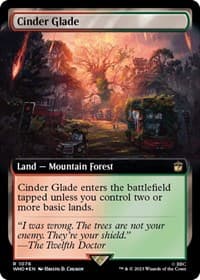 Cinder Glade (Extended Art) (Surge Foil)