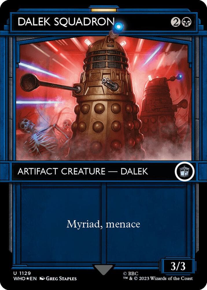 Dalek Squadron (Showcase) (Surge Foil)